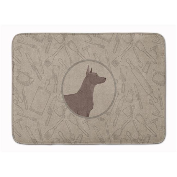 Carolines Treasures CK2217RUG Mexican Hairless Dog Xolo in the Kitchen Machine Washable Memory Foam Mat CK2217RUG - main